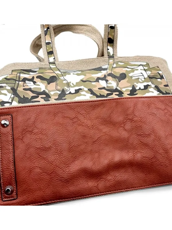 Kiara Shoes BORSA MARE MIMETICA... Verde Clearance