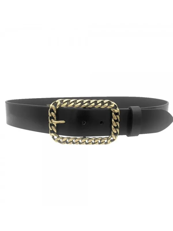 Kiara Shoes CINTURA MARRONE/NERA IN... Nero Online