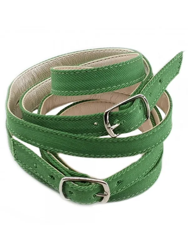 Kiara Shoes CINTURINI VERDI PER ZOCCOLI Verde Clearance