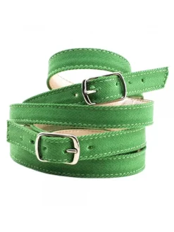 Kiara Shoes CINTURINI VERDI PER ZOCCOLI Verde Clearance