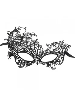 Kiara Shoes Maschera in Merletto Nero |... New