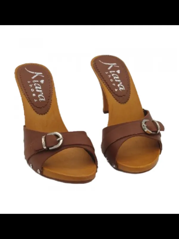 Kiara Shoes MULES ELEGANTI MARRONI CON... Marrone Online