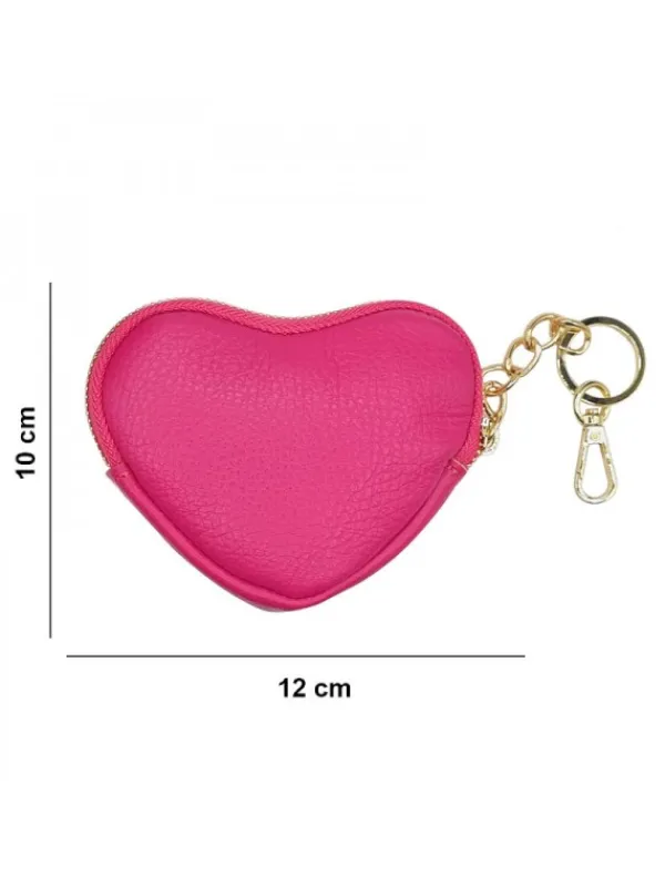Kiara Shoes PORTAMONETE FUCSIA A CUORE... Online