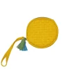 Kiara Shoes PORTAMONETE GIALLO CON...