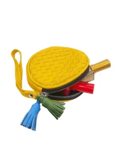 Kiara Shoes PORTAMONETE GIALLO CON...
