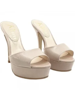 Kiara Shoes SABOT IN VERA PELLE BEIGE... Best