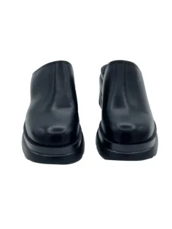 Kiara Shoes SABOT NERI CON TACCO 8 CM Nero
