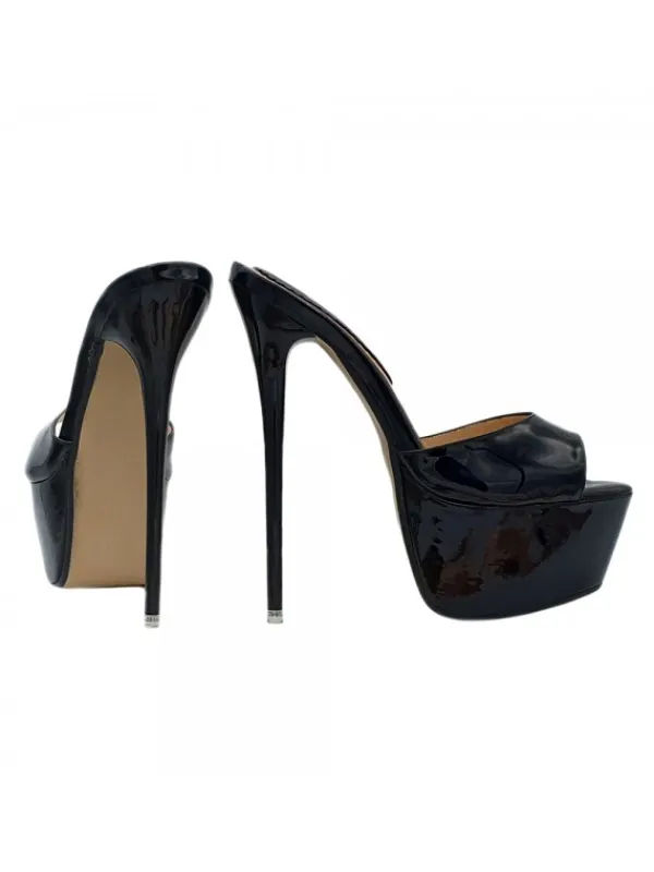 Kiara Shoes Sandali Altissimi Tacco 17... Nero Outlet