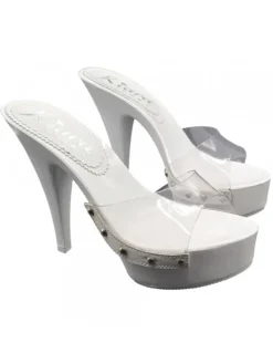 Kiara Shoes SANDALI BIANCHI CON FASCIA... Hot