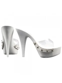 Kiara Shoes SANDALI BIANCHI CON FASCIA... Hot