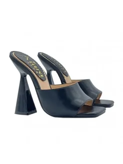 Kiara Shoes SANDALI NERI CON TACCO A... Nero Best