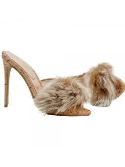 Kiara Shoes SANDALO IN SUGHERO CON...