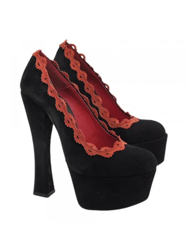 Kiara Shoes Scarpe donna pin-up Style |... Nero Sale