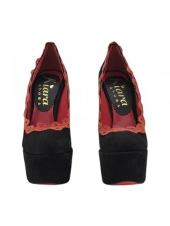 Kiara Shoes Scarpe donna pin-up Style |... Nero Sale