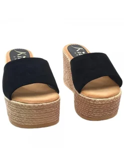Kiara Shoes ZATTERONE IN CAMOSCIO... Nero Discount