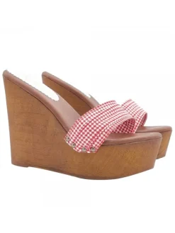 Kiara Shoes ZEPPA A ZOCCOLO FASCIA... Rosso Clearance