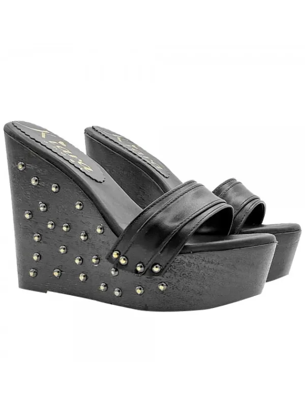 Kiara Shoes ZEPPA CON BORCHIE Nero Hot