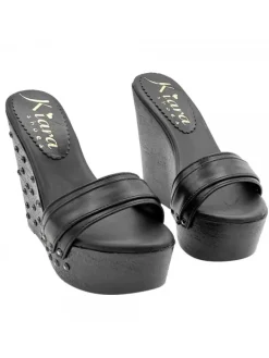 Kiara Shoes ZEPPA CON BORCHIE Nero Hot