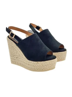 Kiara Shoes ZEPPA IN CORDA NERA IN... Nero Outlet