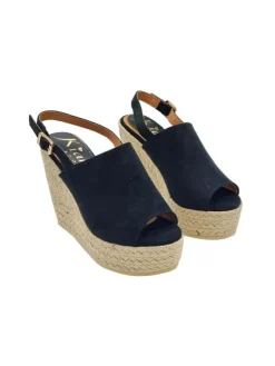 Kiara Shoes ZEPPA IN CORDA NERA IN... Nero Outlet