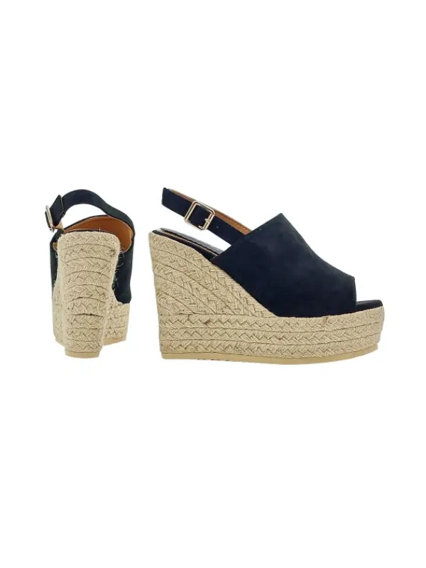 Kiara Shoes ZEPPA IN CORDA NERA IN... Nero Outlet