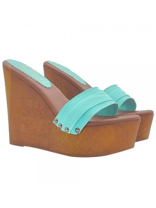 Kiara Shoes ZEPPA SMERALD TACCO 13 Outlet