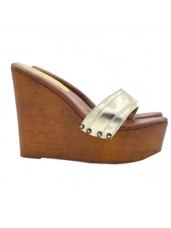 Kiara Shoes ZEPPE ALTE COLOR PLATINO... Oro Online