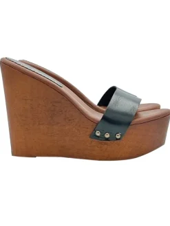 Kiara Shoes ZEPPE DONNA IN PELLE NERA... Nero Clearance