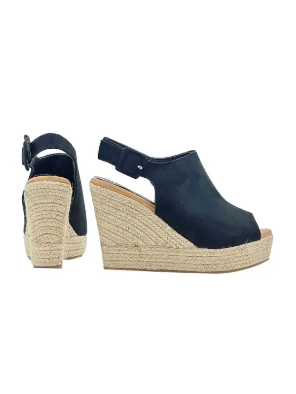 Kiara Shoes ZEPPE NERE COMODE OPEN TOE... Nero Online