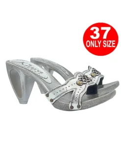 Kiara Shoes ZOCCOLETTI ARGENTATI CON... Online