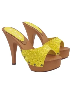 Kiara Shoes ZOCCOLI ALTI ED ELEGANTI... Giallo
