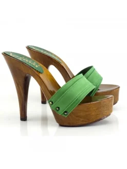 Kiara Shoes ZOCCOLI ALTI VERDI Verde Online