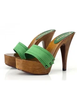 Kiara Shoes ZOCCOLI ALTI VERDI Verde Online