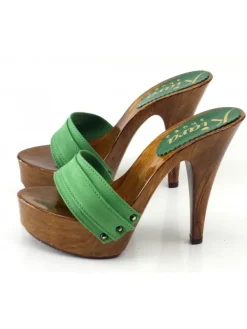 Kiara Shoes ZOCCOLI ALTI VERDI Verde Online