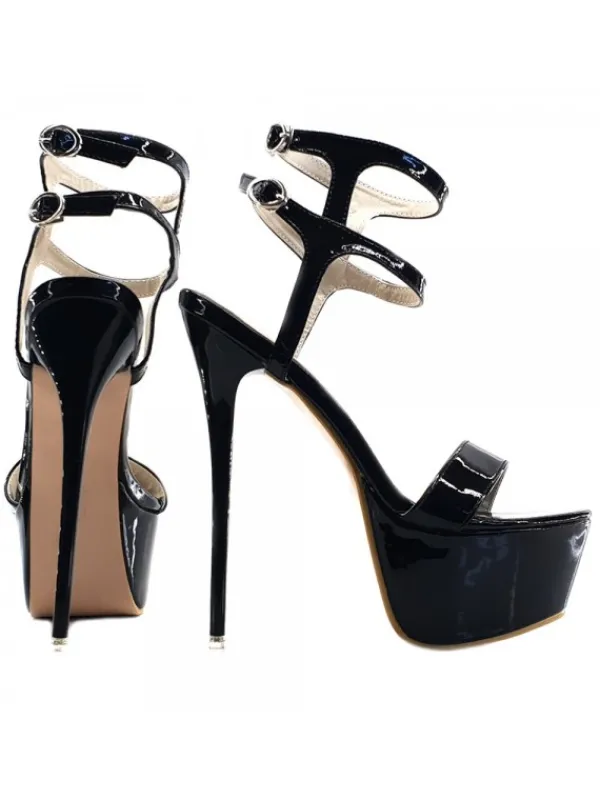 Kiara Shoes ZOCCOLI ALTISSIMI IN... Nero Best