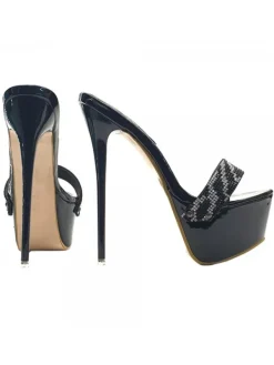 Kiara Shoes ZOCCOLI ALTISSIMI STRASSATI... Nero Online