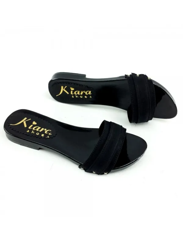 Kiara Shoes ZOCCOLI BASSI LACCATI NERI... Nero Online