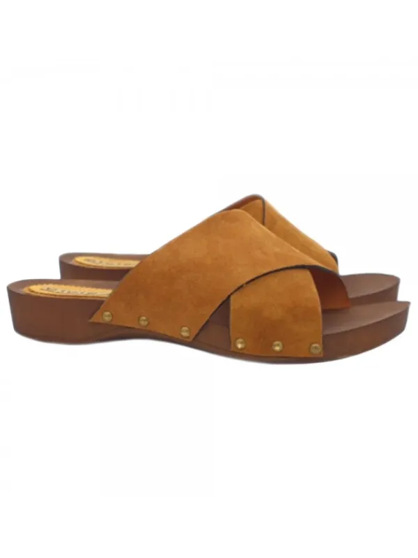 Kiara Shoes ZOCCOLI BASSI MARRONI CON... Marrone Clearance