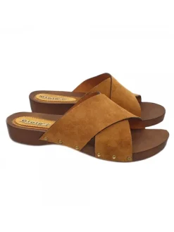 Kiara Shoes ZOCCOLI BASSI MARRONI CON... Marrone Clearance