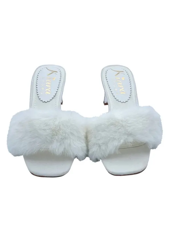 Kiara Shoes ZOCCOLI BIANCHI CON... BIANCO Hot