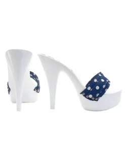 Kiara Shoes ZOCCOLI BIANCHI CON FASCIA... Hot