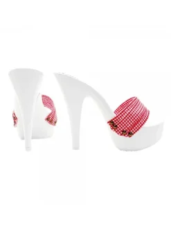 Kiara Shoes ZOCCOLI BIANCHI CON FASCIA... Outlet