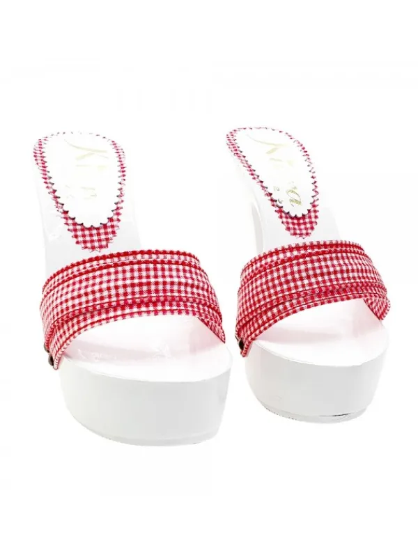 Kiara Shoes ZOCCOLI BIANCHI CON FASCIA... Outlet