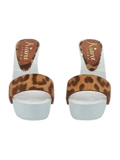 Kiara Shoes ZOCCOLI BIANCHI CON FASCIA... Outlet