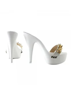 Kiara Shoes ZOCCOLI BIANCHI CON PUNTE... BIANCO Online
