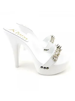 Kiara Shoes ZOCCOLI BIANCHI CON PUNTE... BIANCO Discount