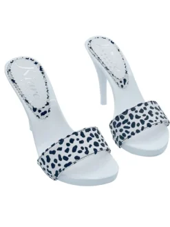 Kiara Shoes ZOCCOLI BIANCHI CON STAMPA... Outlet