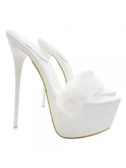 Kiara Shoes ZOCCOLI BIANCHI IN VERNICE... BIANCO Online