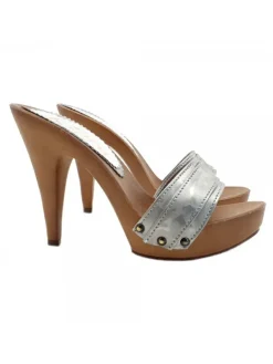Kiara Shoes ZOCCOLI CAMOUFLAGE ... Argento Clearance