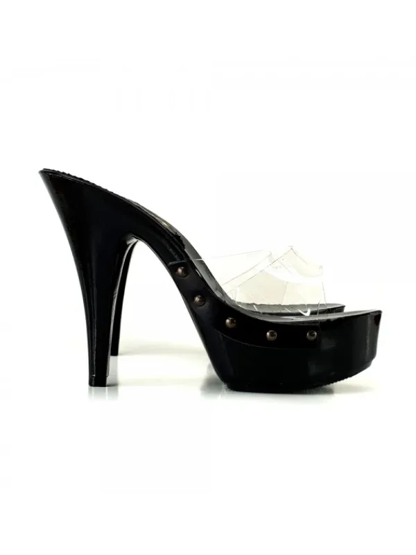 Kiara Shoes ZOCCOLI CINDERELLA NERI Hot